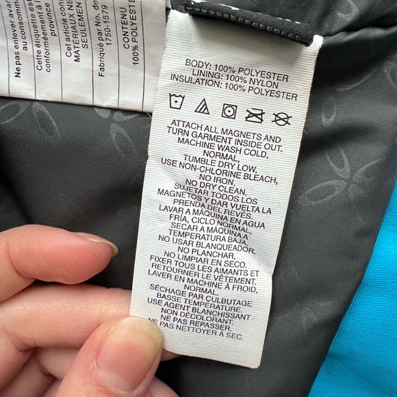 Oakley Teal Insulated Winter Snow Ski/Snowboard Jacket - Picture 12 of 17